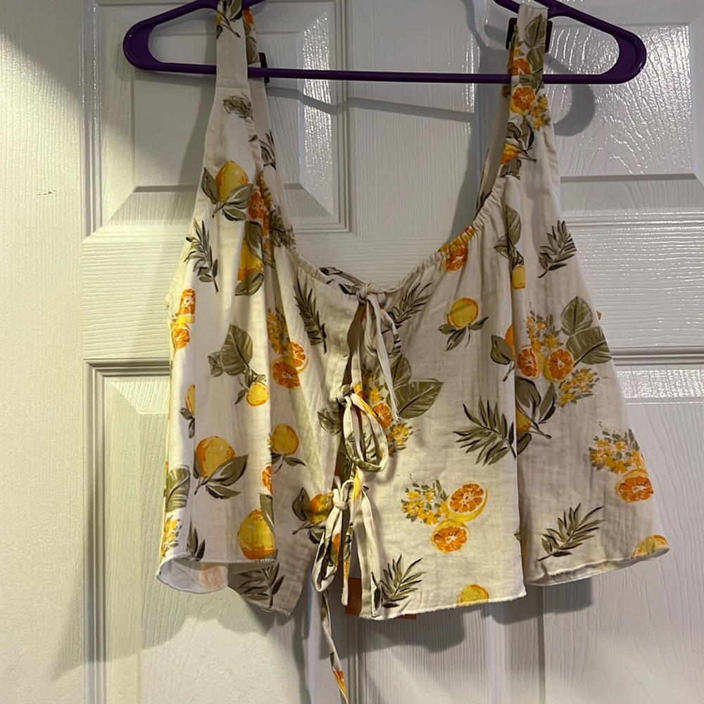 Linen tank top